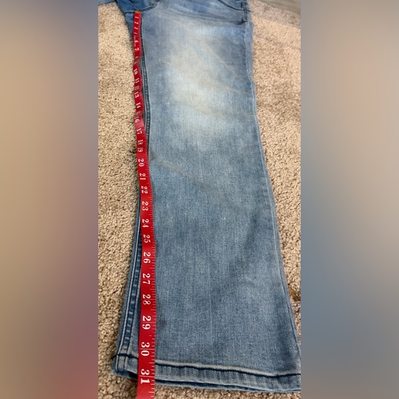 Chico's Denim Straight Leg Jeans - Light Blue - Picture 8 of 12